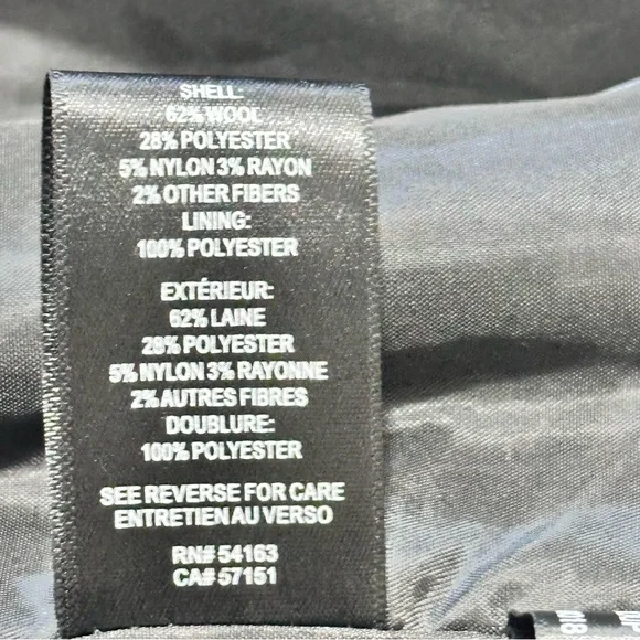 Kenneth Cole Women's Belted Wool Blend Wrap Coat Size 12 - Picture 10 of 13